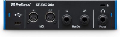 Studio 24C USB-C Audio/MIDI interface (Renewed)