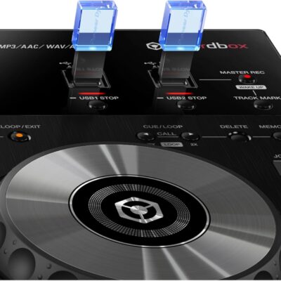 61ajeIfL8hL. AC SL1500 Pioneer XDJ-RR 2-Channel All-in-One DJ System – Black Bundle with Case, Headphones, and Austin Bazaar Polishing Cloth