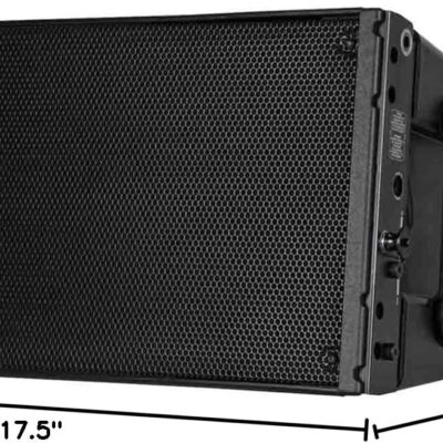 61atyGZi4AL. AC SL1500 RCF HDL 10-A 1400-watt Dual 8-inch Active Line Array Module – Black (Each)