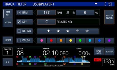 Pioneer DJ XDJ-1000MK2 DJ Deck with Touch Screen