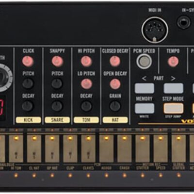 Korg Volca Beats Analog Rhythm Machine Synthesizer with 16-step Sequencer, Drum Parts, MIDI Input, Sync I/O (Open Box)