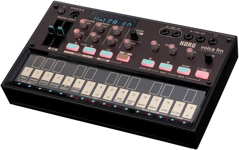 Korg Volca FM2 Digital Synthesizer w/ 6 Voices and 16-step Sequencer