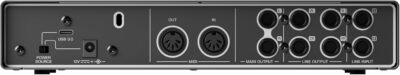 61hczQ8qetL. AC SL1500 Yamaha 6-in/4-out USB-C Audio/MIDI Interface with 32-bit/192kHz Support, 4 combo and 2 Line Inputs, DSP-Powered Mixing/Effects, Steinberg Software Suite, Black URX44C
