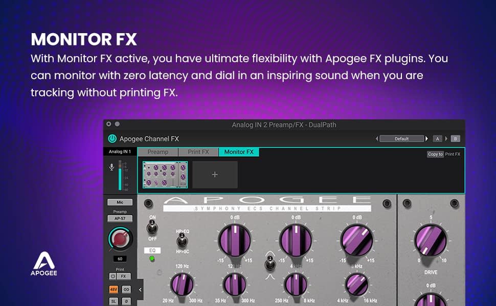 Apogee Symphony Desktop – Pro Audio Interface with Touch-Screen Display, Headphone Amp with Phantom Power for Recording, Live-Stream & Podcast, works with Mac, PC, iPhone, and iPad