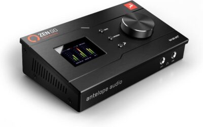 Zen Go Synergy Core, Audio Interface, 4×8 Bus-Powered USB-C Interface For Recording Music, with Onboard Real-Time Audio Recording Effects, USB Connectivity – Antelope Audio
