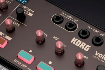 61lkc6YwxSL. AC SL1200 Korg Volca FM2 Digital Synthesizer w/ 6 Voices and 16-step Sequencer