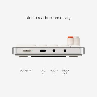 61nYAK7XovL. AC SL1500 1781218962 4385 teenage engineering OP-1 field portable synthesizer, sampler and drum machine with built-in speaker, microphone, effects and vocoder