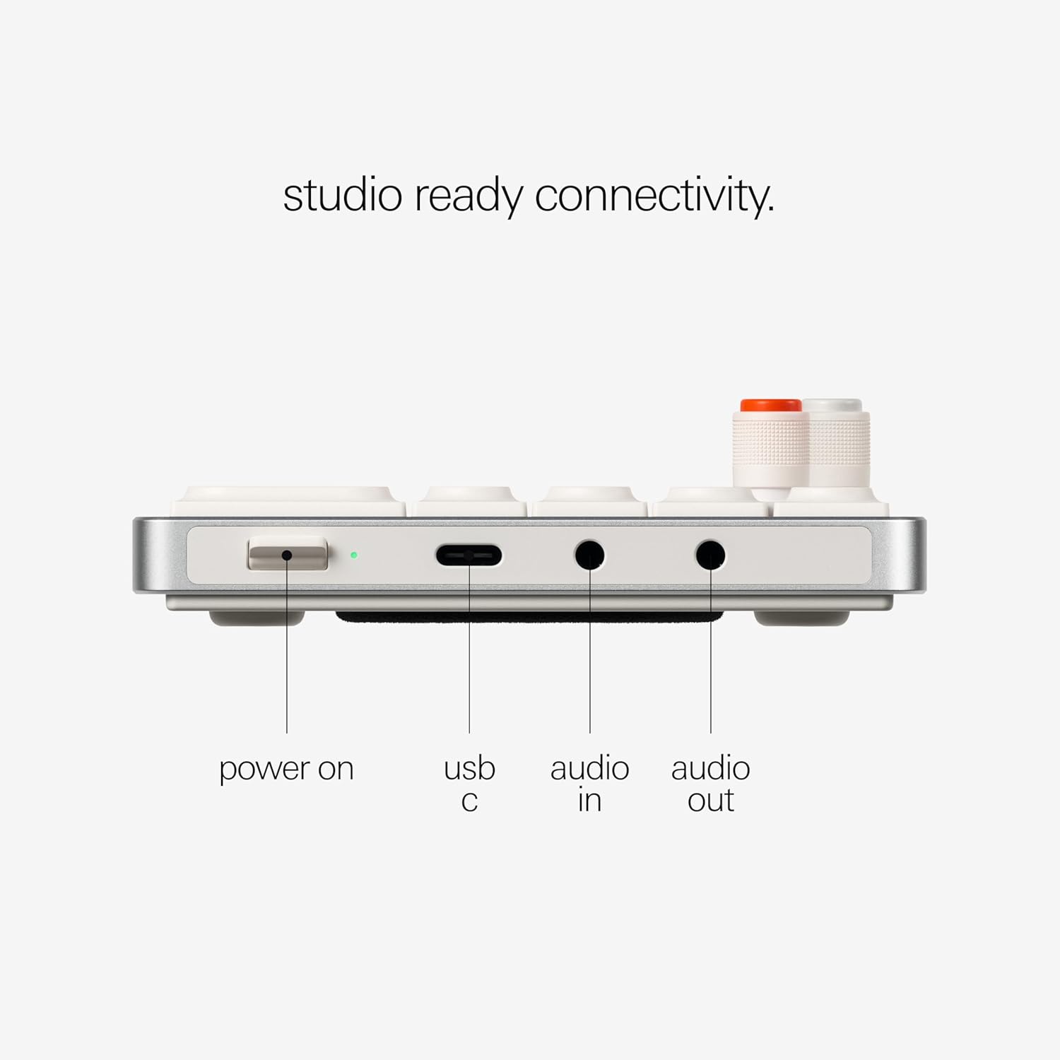 teenage engineering OP-1 field portable synthesizer, sampler and drum machine with built-in speaker, microphone, effects and vocoder