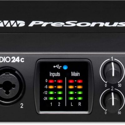Studio 24C USB-C Audio/MIDI interface (Renewed)