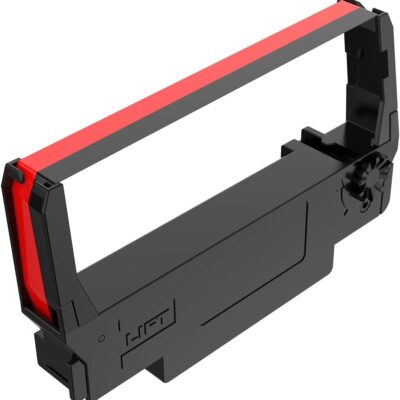 Bigger Replacement for ERC-30/34/38 B/R Ribbons, 24 Pack, Black and Red