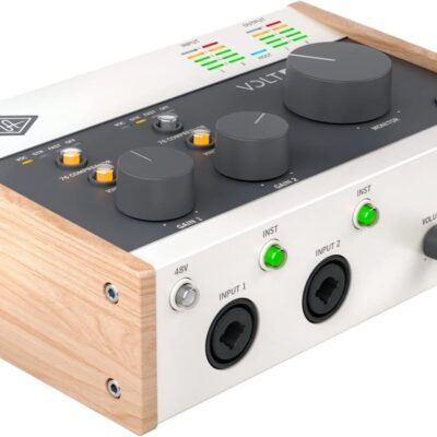 61q24cjxYjL. AC SL1286 Universal Audio Volt 276 USB Audio Interface – Bundle with 2 XLR Cables