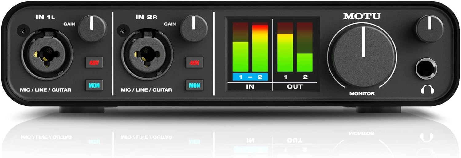 MOTU M2 USB-C Audio Interface