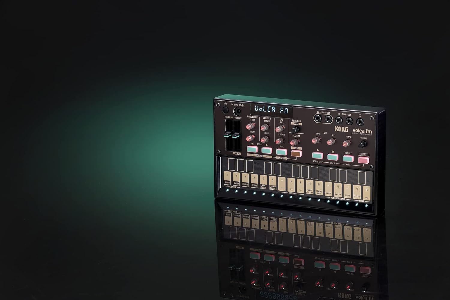 Korg Volca FM2 Digital Synthesizer w/ 6 Voices and 16-step Sequencer