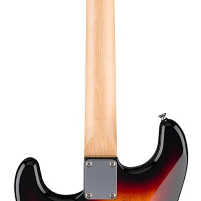 61r2y IMfnL. AC SL1500 Fender Standard Stratocaster – 3-Color Sunburst Bundle with Strap, Guitar Cleaning Kit and Austin Bazaar Instructional Video