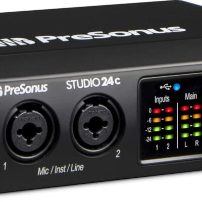 Studio 24C USB-C Audio/MIDI interface (Renewed)