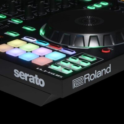 61t7X1v2LuL. AC SL1500 Roland DJ-505 DJ Controller Bundle with Stand, Headphones, and Austin Bazaar Polishing Cloth