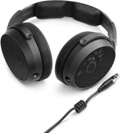 Sennheiser HD 490 PRO Professional Reference Open-Back Studio Headphones Bundled with Headphone Case + Headphones Stand + Cleaning Cloth (4 Items)