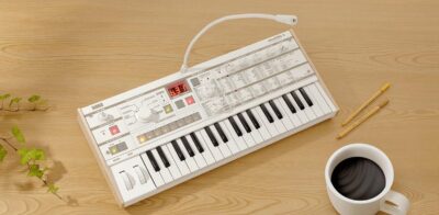 61v43qw8QzL. AC SL1200 Korg microKORG S Compact Analog Modeling Synthesizer w/ Vocoder Mini Mic and built-in Stereo Speaker System