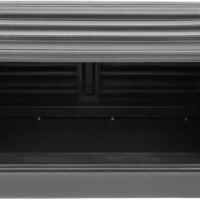 SKB 4U rSeries Shallow Rolling Rack with Integrated Back Wheels and 1-Touch Pull Handle, Comes with 8 Rack Units and Interlocking Molded Stacking Bars