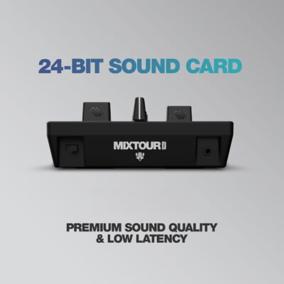 61yR9Hx9K L. AC SL1500 Reloop Mixtour Pro High-quality, ultra-portable, all-in-one four-deck DJ controller with audio interface