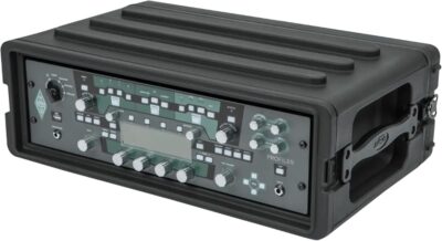 61zUyMMnRUL. AC SL1500 SKB Shallow Rack 3U – Roto-Molded for Durability & Impact Resistance, Waterproof & Stackable Design, with Twist Latches & Rubber Feet – Ideal for Secure Equipment Storage & Transport, Black