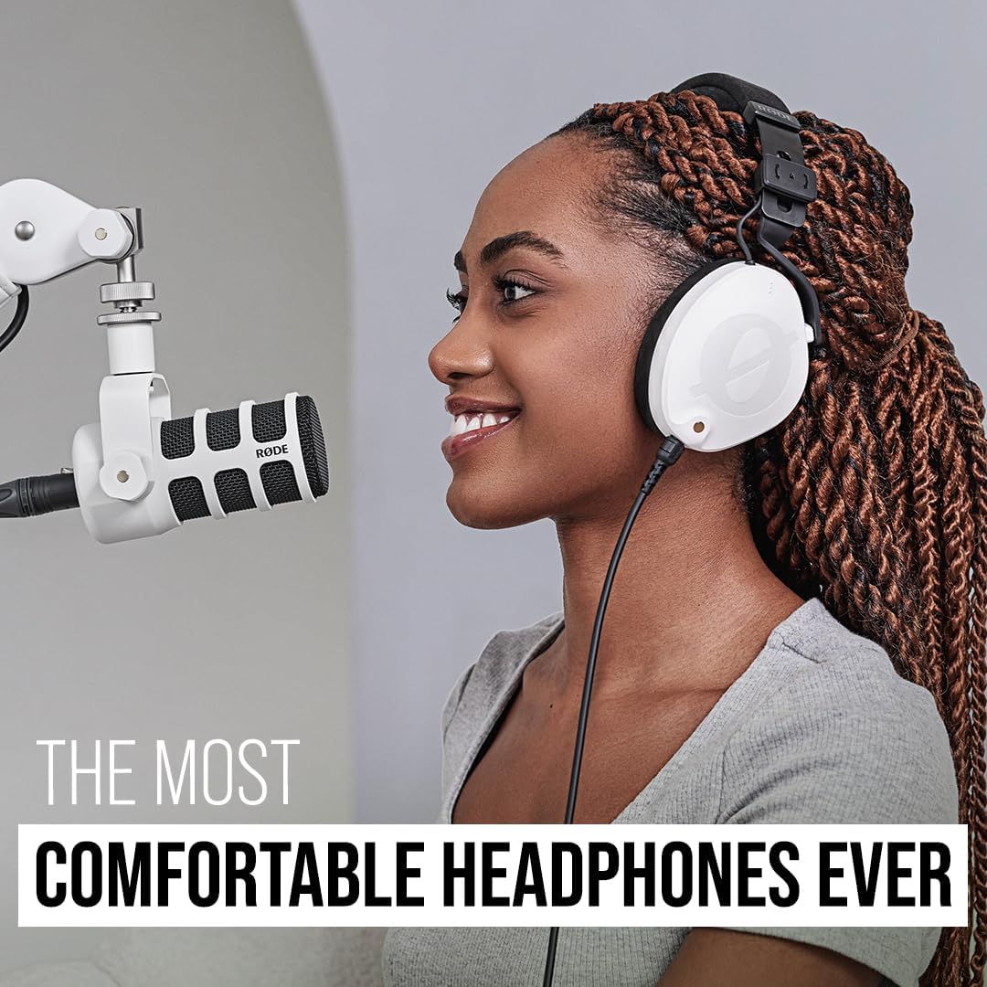 Rode NTH-100 Professional Over-Ear Headphones – White
