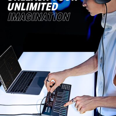 711uGqUZRL. AC SL1500 Analog Bass Synthesizer and Sequencer, Donner Essential B1 with Intuitive User Interface, 128 Patterns Memory, Saturation & Delay Effects, Make for Classic Acid Sound