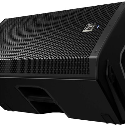 712agB AGkL. AC SL1500 Electro-Voice ZLX-15P-G2 15 2-Way 1000W Bluetooth Powered Loudspeaker (Pair) with 2X Steel Speaker Stand, Stand Bag 51& 2X XLR Cable Bundle