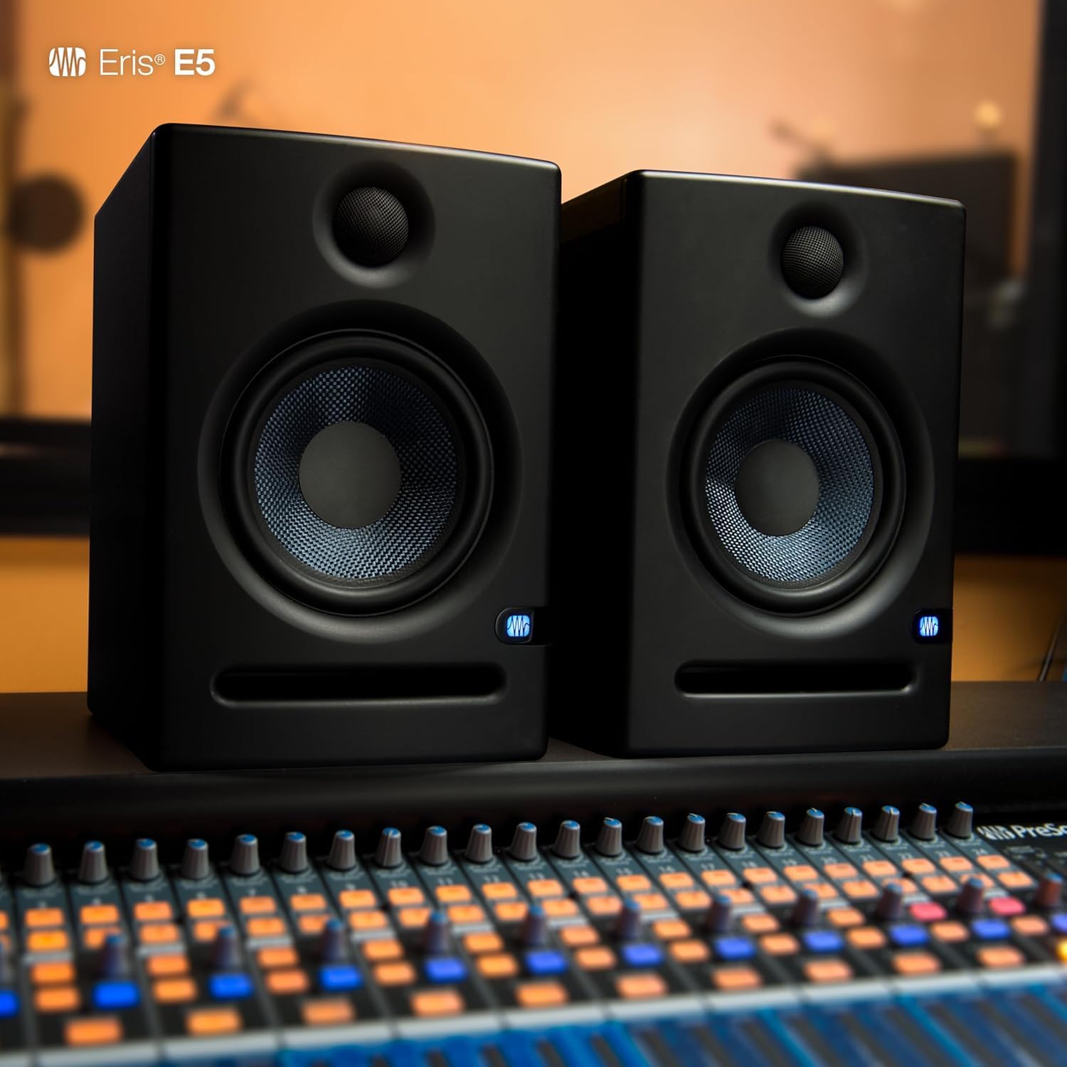 PreSonus Eris E5 Pair 2-Way 5.25 Near Field Studio Monitors