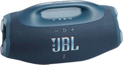 712y8Gl156L. AC SL1500 JBL Boombox 4 – Most Powerful Portable Waterproof Speaker with Massive Pro Sound, Up to 34 Hours of Playtime, & Multi-Speaker Connection by Auracast™ (Blue)