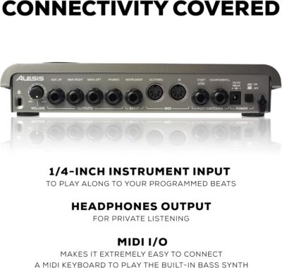 Alesis SR-18 – Studio-Grade Standalone Drum Machine With On-Board Sound Library, Performance Driven I/O and In-Built Effects/Processors