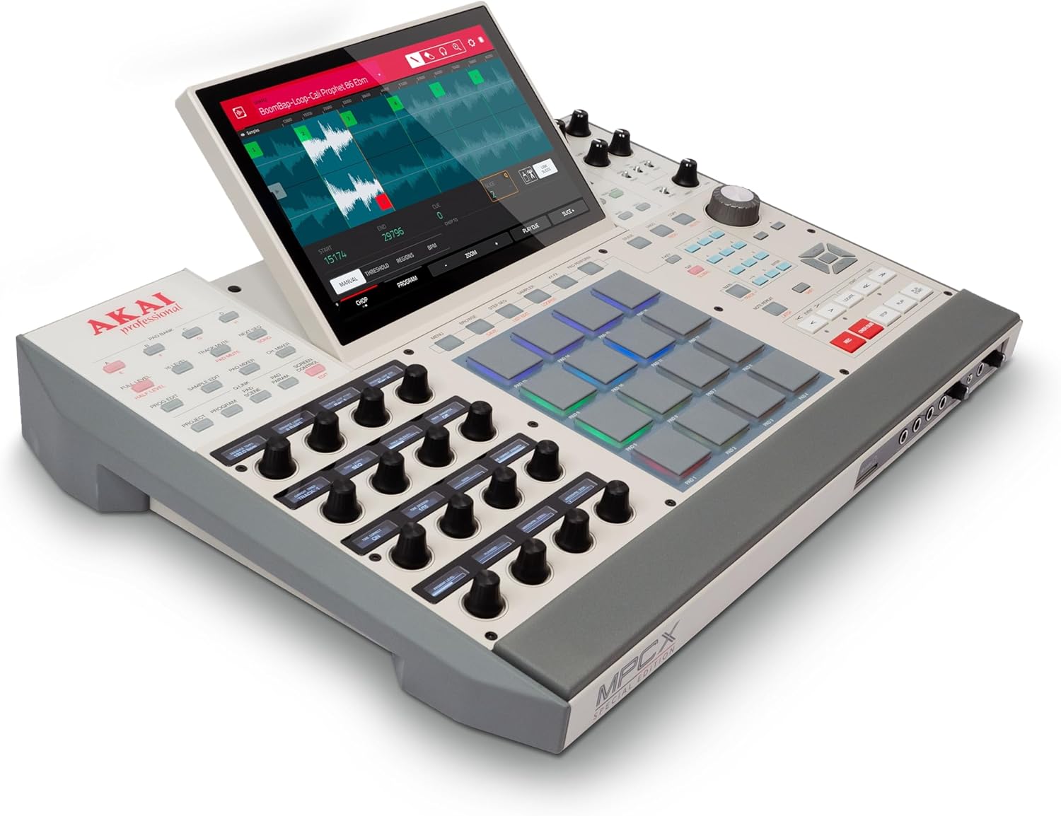 Akai Professional MPC X SE – Standalone Production Workstation and Beat Maker with 10.1 Multi-Touch Screen, Drum Pads, Synth Engines, 48GB Storage, and Native Instruments Integration