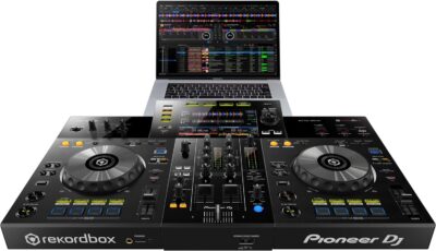 714N0h5QcL. AC SL1500 Pioneer XDJ-RR 2-Channel All-in-One DJ System – Black Bundle with Case, Headphones, and Austin Bazaar Polishing Cloth