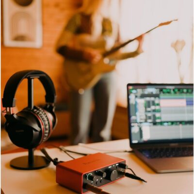 714avHOipJL. AC SL1500 1781171614 5406 Focusrite Scarlett Solo 4th Gen USB Audio Interface, for the Guitarist, Vocalist, or Producer — High-Fidelity, Studio Quality Recording, and All the Software You Need to Record