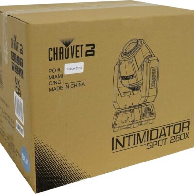 CHAUVET Intimidator Spot 260X Compact Moving Head Designed for Mobile Events, Black