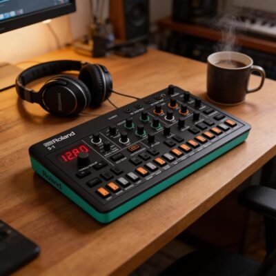 715b2Oc9iRL. AC SL1500 Roland AIRA Compact S-1 Tweak Synthesizer Bundle with Audio Cable and Austin Bazaar Polishing Cloth
