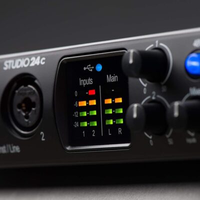 Studio 24C USB-C Audio/MIDI interface (Renewed)