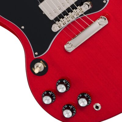 Epiphone Inspired by Gibson SG Standard Lefty, Cherry with Bag