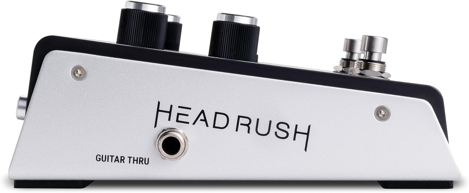 HeadRush VX5 Vocal Effects Pedal with Antares AutoTune for Vocalists with Real Time Pitch Correction, Vocal Harmony, Guitar and Mic in and Audio Interface