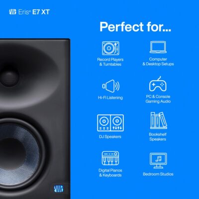7188ZqYJsnL. AC SL1500 PreSonus Eris E7 XT 2-Way Active Studio Monitor with EBM Waveguide (Pack of 1)