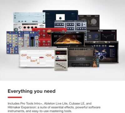 718eRbOHnrL. AC SL1500 Focusrite Scarlett 2i2 4th Gen USB Audio Interface for Recording, Songwriting, Streaming and Podcasting — High-Fidelity, Studio Quality Recording, and All the Software You Need to Record
