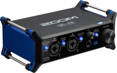 719Q308aIpL. AC SL1500 1781099767 4723 Zoom UAC-232 32-Bit Float Audio Interface for Music & Streaming with 2 XLR/TRS Combo Inputs, Headphone Output, 192 kHz Sample Rate