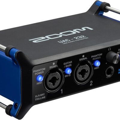 719Q308aIpL. AC SL1500 1781099767 4723 Zoom UAC-232 32-Bit Float Audio Interface for Music & Streaming with 2 XLR/TRS Combo Inputs, Headphone Output, 192 kHz Sample Rate