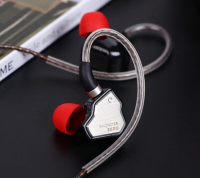 719bWOzOJrL. AC SL1500 Linsoul 7Hz Salnotes Zero HiFi 10mm Dynamic Driver in-Ear Earphone IEM with Metal Composite Diaphragm Stainless Steel Faceplate Detachable 2Pin OFC Cable (Black, Without Mic)