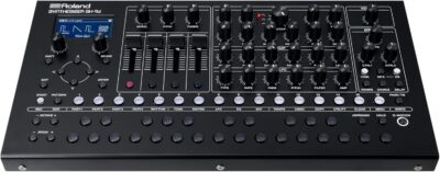 Roland SH-4D Desktop Synthesizer Bundle with Headphones, MIDI Cable, and Austin Bazaar Polishing Cloth