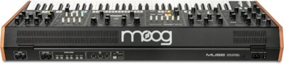 71ALjfEZRL. AC SL1500 MOOG Muse – 8-Voice Analog Bi-Timbral Polyphonic Synthesizer with 61 Keys, 64-Step Sequencer, 256 Patches and Diffusion Delay