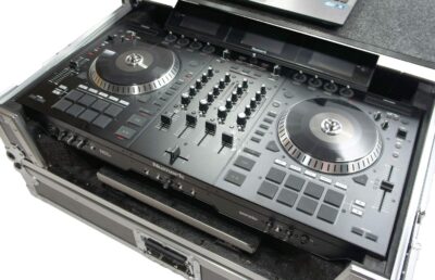 71ATwXAqvCL. AC SL1500 Harmony Audio HCNS7IIWLTTR Flight Glide Laptop Stand Road DJ Custom Case Compatible with Numark NS7III