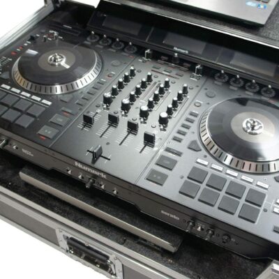 71ATwXAqvCL. AC SL1500 Harmony Audio HCNS7IIWLTTR Flight Glide Laptop Stand Road DJ Custom Case Compatible with Numark NS7III