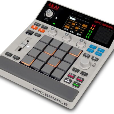 71CFYho4jL. AC SL1500 Akai Professional MPC Sample Standalone Portable Sampler, Sequencer and Effects Processor, with Rechargeable Battery, USB-C, Built-in Speaker and Microphone