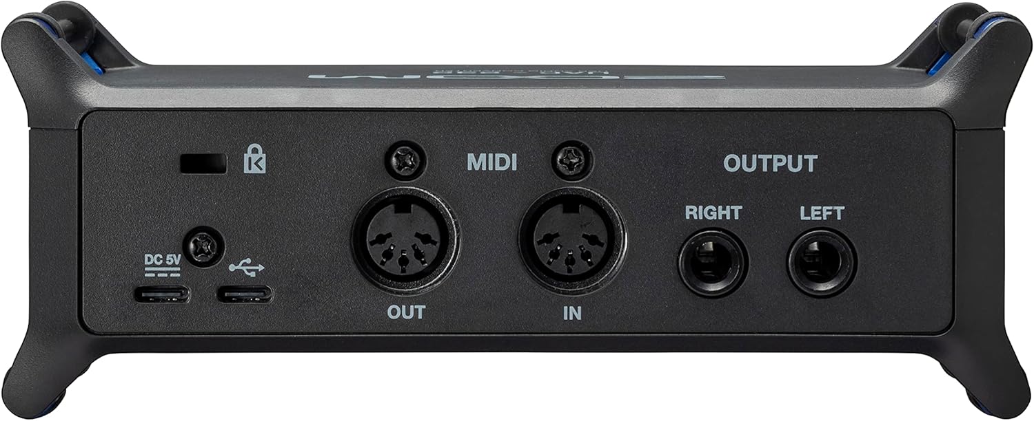 Zoom UAC-232 32-Bit Float Audio Interface for Music & Streaming with 2 XLR/TRS Combo Inputs, Headphone Output, 192 kHz Sample Rate